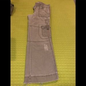 Old Navy Green wide leg cargo pants